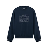 Basketball Court Oversize Sweatshirt