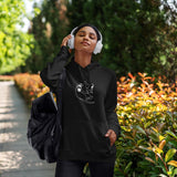 Wine Lover Cat Oversize Hoodie