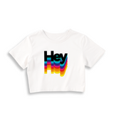 Hey Crop Tişört