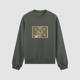 Avatar The Last Airbender Map Oversize Sweatshirt