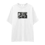 Led Zeppelin Limo Los Angeles 1971 Oversize Tişört