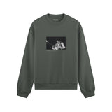 Jimi Hendrix Falkoner Centret Copenhagen 1969 Oversize Sweatshirt