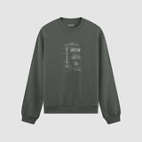 Gibson Les Paul Gitar Oversize Sweatshirt