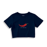 Chili Vibes Only Crop Tişört