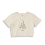 La Gioconda Crop Tişört