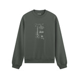 Fender Stratocaster Gitar Oversize Sweatshirt