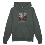 Friends Silüetli Oversize Hoodie
