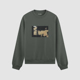Game Of Thrones Map Oversize Sweatshirt