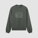 Basketball Court Oversize Sweatshirt