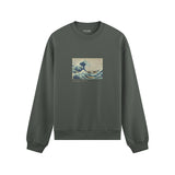 Kanagawa Oki Nami Ura Oversize Sweatshirt