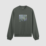 Water Lilies Oversize Sweatshirt