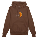 Orange Oversize Hoodie