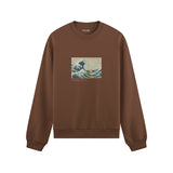 Kanagawa Oki Nami Ura Oversize Sweatshirt