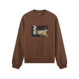 Game Of Thrones Map Oversize Sweatshirt