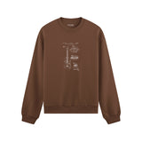 Fender Stratocaster Gitar Oversize Sweatshirt