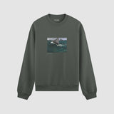 The Green Wave Oversize Sweatshirt