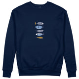 Marine Pattern Study Sweatshirt