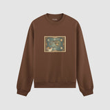 Avatar The Last Airbender Map Oversize Sweatshirt