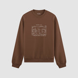 Basketball Court Oversize Sweatshirt