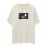 Keith Richards Connecticut 1977 Oversize Tişört