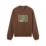 Avatar The Last Airbender Map Oversize Sweatshirt