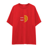Orange Oversize Tişört