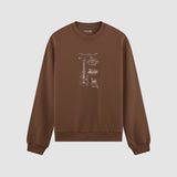 Fender Stratocaster Gitar Oversize Sweatshirt