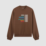 Formula 1 / Week Days Oversize Sweatshirt