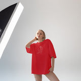 Women / Kadın Silüeti Oversize Tişört