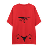 Black Bikini Oversize Tişört