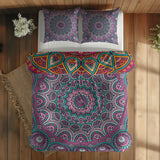 Mandala & Mor Mandala Çift Taraflı Nevresim Takımı