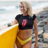 The Rolling Stones Crop Tişört
