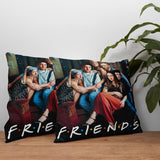 Friends Çift Taraflı Kırlent Kılıfı 2 Adet