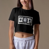 Morty Dollar Crop Tişört