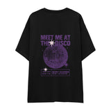 Meet Me At The Disco Oversize Tişört