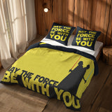 May The Force Be With You - Star Wars Çift Taraflı Nevresim Takımı