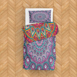Mandala & Mor Mandala Çift Taraflı Nevresim Takımı