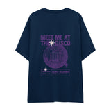 Meet Me At The Disco Oversize Tişört