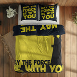 May The Force Be With You - Star Wars Çift Taraflı Nevresim Takımı