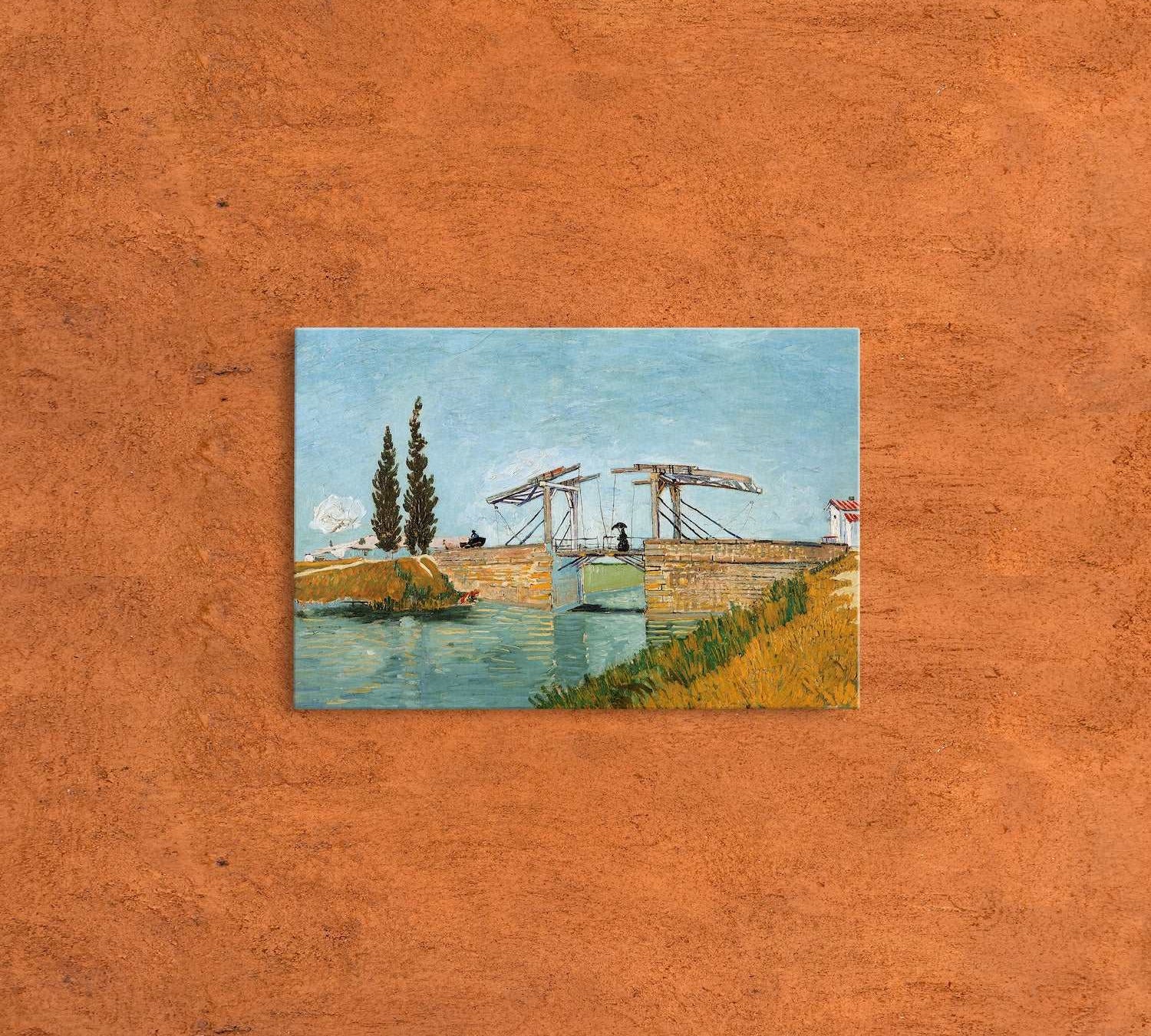 Arles’te Langlois Köprüsü Kanvas Tablo