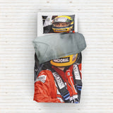 Ayrton Senna & Rain Man v2 Çift Taraflı Nevresim Takımı