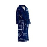 Basketball Court Navyblue - Basketbol Sahası Bornoz
