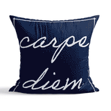 Carpe Diem Çift Taraflı Kırlent Kılıfı 2 Adet