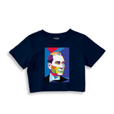 Atatürk Pop Art Crop Tişört