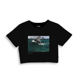 The Green Wave Crop Tişört