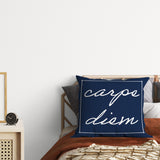 Carpe Diem Çift Taraflı Kırlent Kılıfı 2 Adet