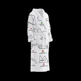 All Tracks White / Formula 1 Pistleri Bornoz