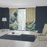 The Great Wave of Kanagawa Fon Perde