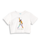 Freddie Mercury Crop Tişört