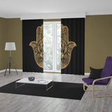 Gold Hamsa Fon Perde